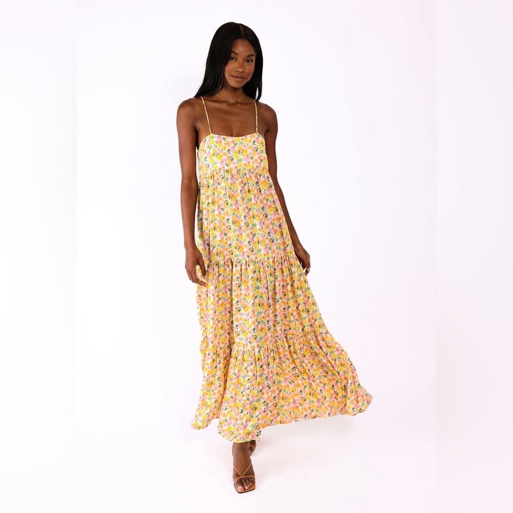 RESA Floral Maxi Dress in Medium
